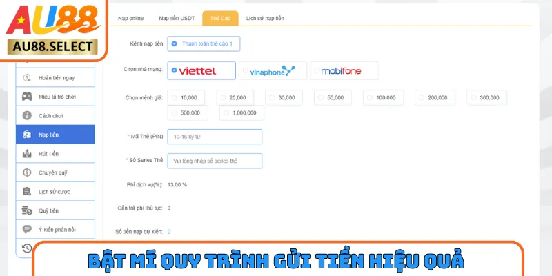 Bật mí quy trình gửi tiền hiệu quả cho newbie